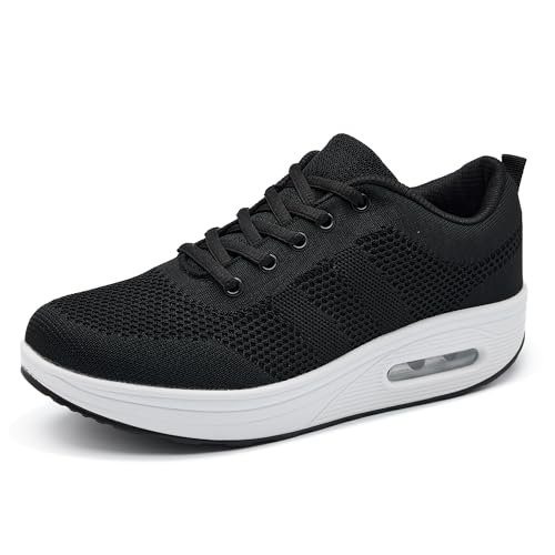 [UUBARIS] シューズ ナースシューズ 厚底 レディース 疲れないスニーカー ウォーキングシューズ レディース 軽量 立ち仕事 厚底 レディース 疲れ ない ダイエットシューズ